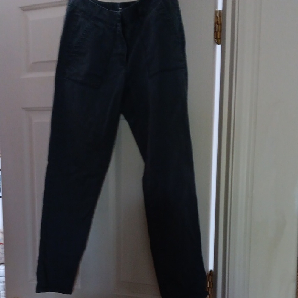 LOFT Black Straight Leg Jeans